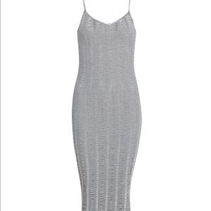 NEW Pull&Bear XS midi cotton dress